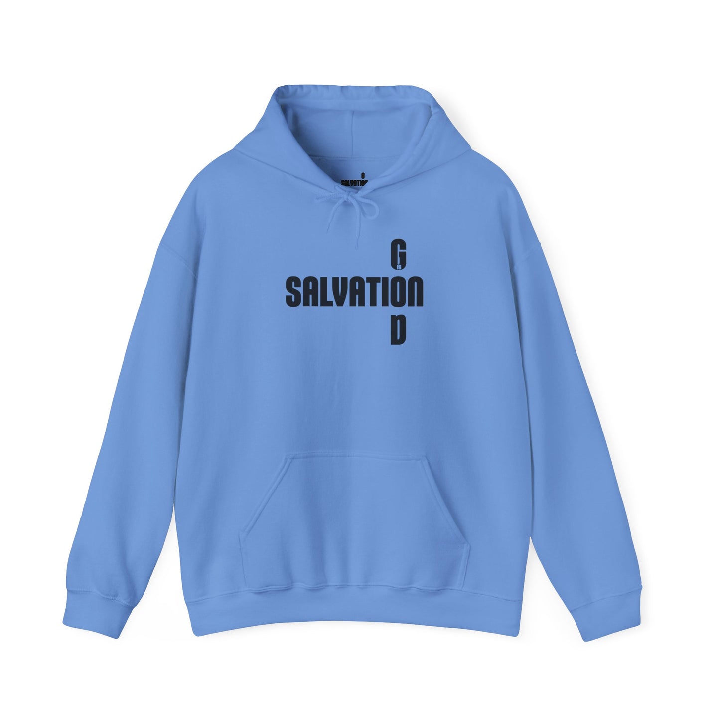 God is Salvation Hoodie Unisex CAROLINA BLUE