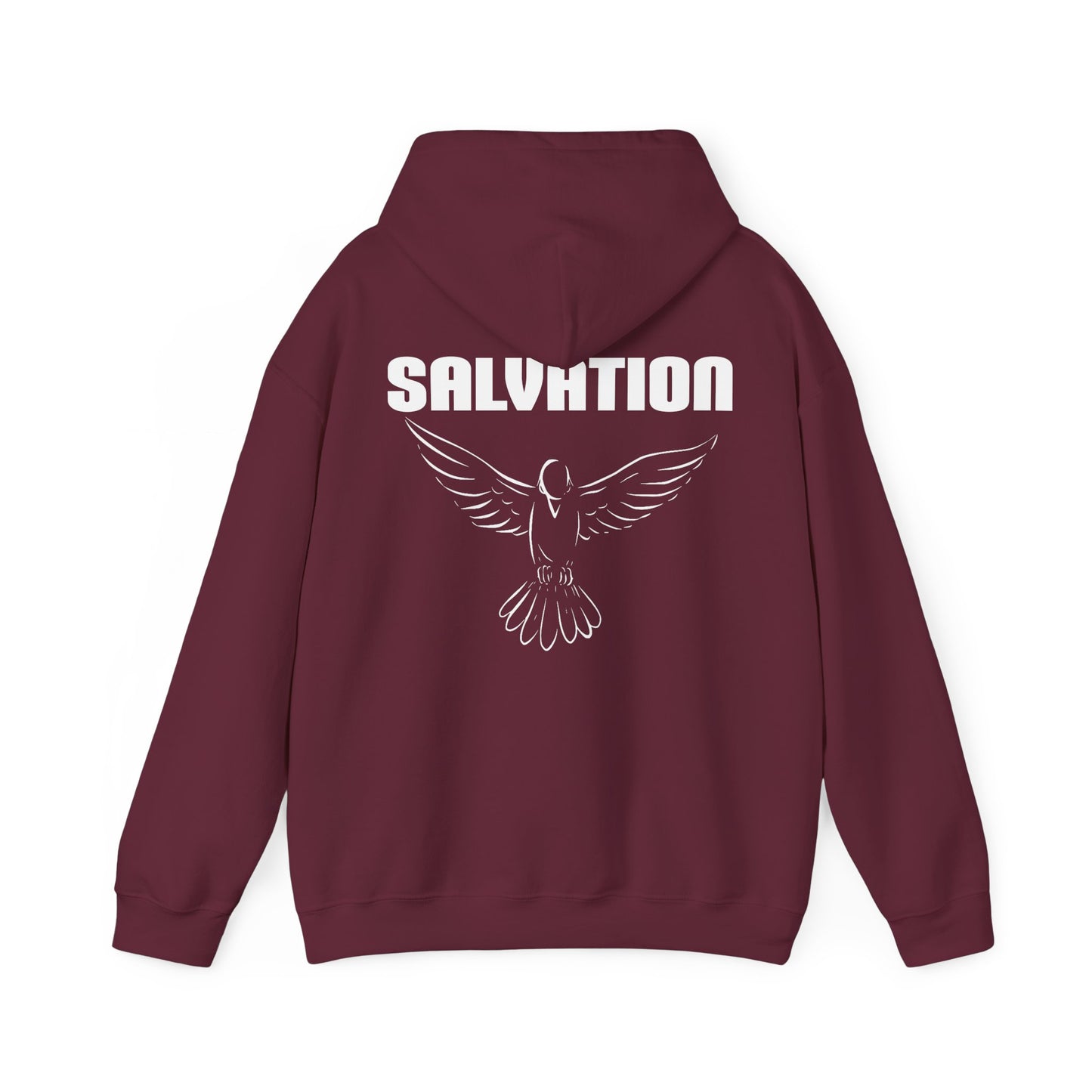 God is Salvation Holy Spirit (No Sleeve Print) Burgundy