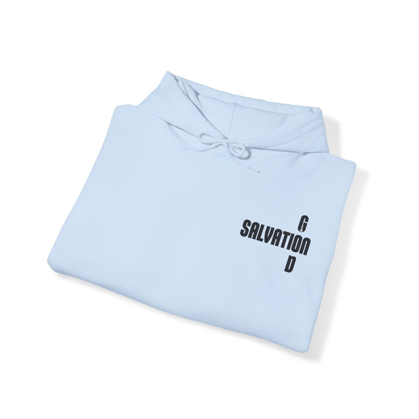 G.I.S Hoodie (Sleeve Print) Sky Blue