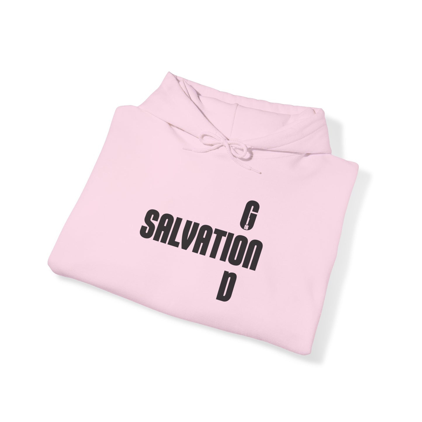 God is Salvation Hoodie Unisex PINK