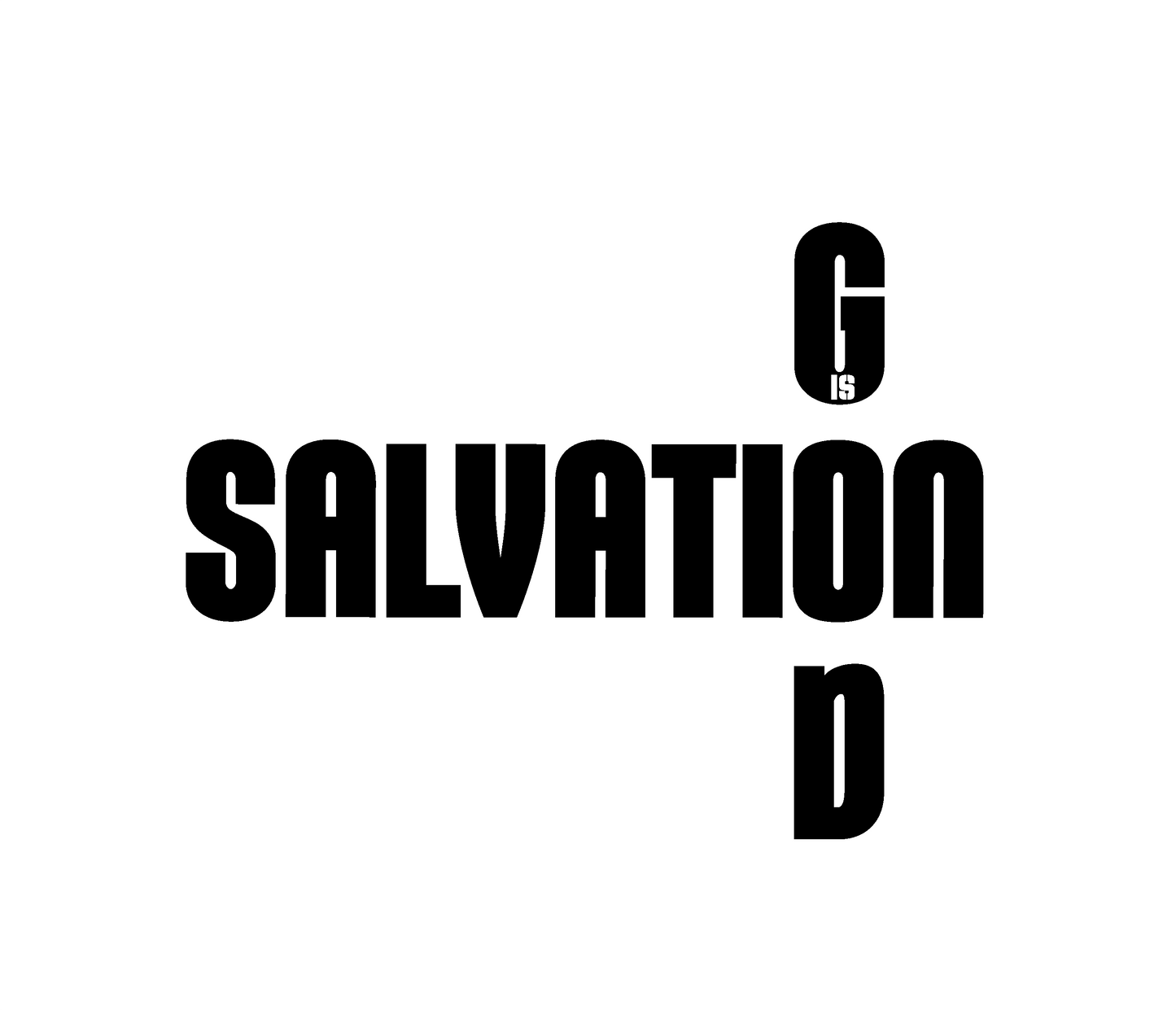 God is Salvation Gift Card